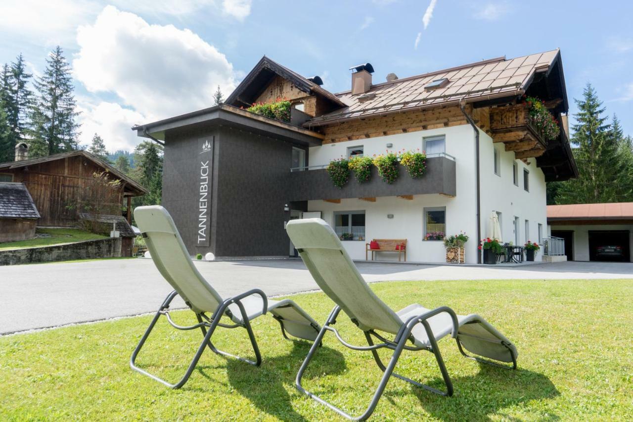 Ferienhaus Tannenblick Leutasch Exterior foto