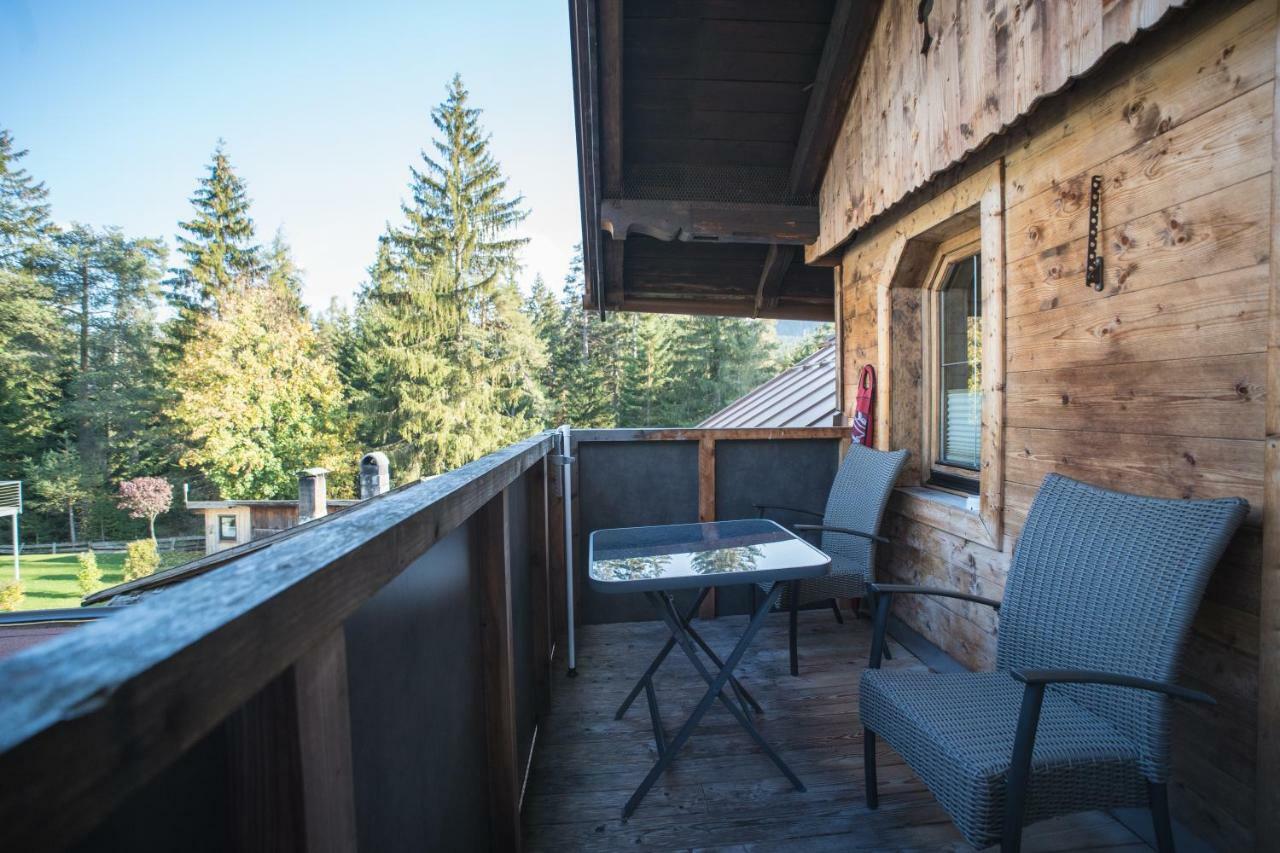 Ferienhaus Tannenblick Leutasch Exterior foto