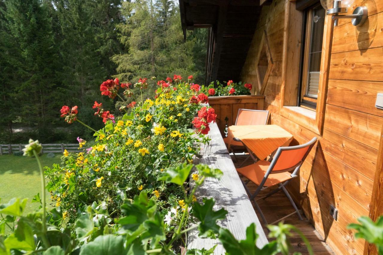 Ferienhaus Tannenblick Leutasch Exterior foto